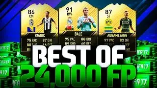 OMG 3 INFORMS IN 1 PACK OPENING! BEST OF 24,000 FIFA POINTS! FIFA 17 ULTIMATE TEAM