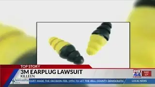 3M company receives lawsuit over earplugs