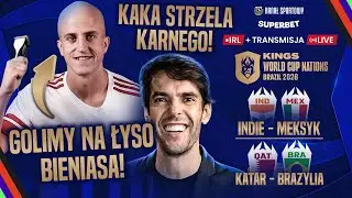 KATAR - BRAZYLIA: KAKA STRZELA KARNEGO, NEYMAR NA TRYBUNACH! GOLIMY BIENIASA NA ŁYSO!