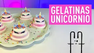 GELATINAS UNICORNIO INDIVIDUALES | GELATINA DE LECHE | EL BAÚL DE JAVE