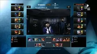 SKT vs LZ Game 1 Highlights - SK TELECOM T1 vs LONGZHU IM - Week 5 LCK Champions Korea Summer 2015