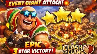 ⚔️ Event Giant Power! Full Base Destroyed | COC Gameplay | clash of clan's gameplay walkthrough