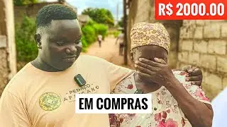 MINHA AVOZINHA NUNCA TINHA VISTO TANTA COMIDA 🥑 PARA O NATAL