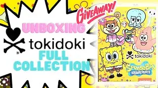 UNBOXING Complete Tokidoki Spongebob Collection!! Will I get the Secret Figure!??