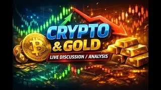 CRYPTO  and GOLD LIVE TRADING|| 14 jan | ‪ #bitcoin #ethereum #crypto #btclivetrading