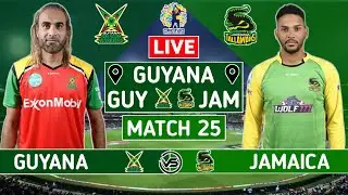 CPL 2023 Live: Guyana Amazon Warriors v Jamaica Tallawahs Live | GUY vs JAM Live Scores & Commentary