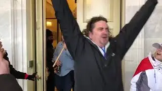 Washington D.C  Jan 6th Protest Storm Capital Building - Trump Mob's Peaceful Exit - Insurrection