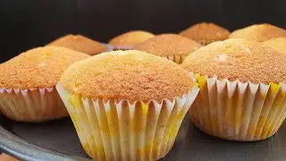 Classic Vanilla cupcake recipe | How to make Bakery Style Muffins | Classic vanilla cupcake recipe