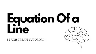 Equation Of a Line