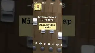 Mixing Trap beat (leveling your mix )