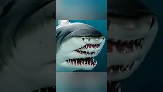 Shark...most deformed ever? 🤯 #Sharks #Deformed #Animals #Nature #Ocean #Creepy #Odd #Strange #Scary