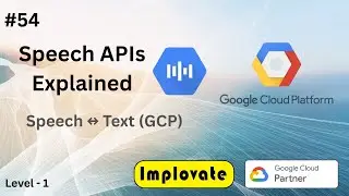 54 | Speech-to-Text & Text-to-Speech API Explained in Hindi | Voice AI in Google Cloud