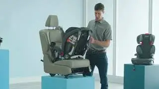 How to Install your SlimFit3&trade; LX 3-in-1 Car Seat Rear-Facing using the Lower Anchor Attachment