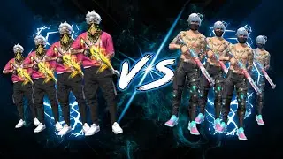 4 vs 4 Clash Squad Rank Match || Rocking Support vs 4AGamers ||  Most intense Match ever played