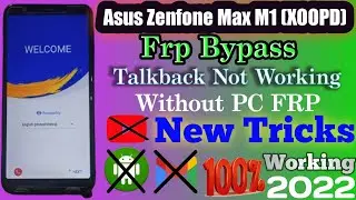 Asus xoopd frp bypass ! Asus (xoopd) Zenfone Max M1 8.0 Frp Bypass !