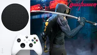 Ghostrunner Xbox Series S Геймплей 60 FPS