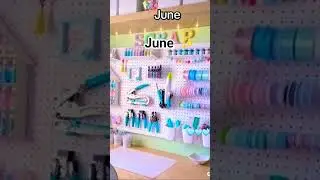 Your birthday month your stationery #June is lucky # Wait for October #aesthetic pink stationery