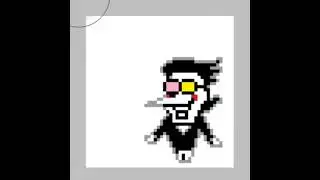Drawing Spamton with reference vs without