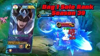 DAY 1 SOLO RANK SEASON 39, Badang Roam Aggressive Gameplay