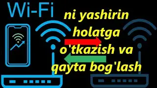 Innbox GPON Wi-Fi router ni YASHIRISH TELEFON orqali bog'lash