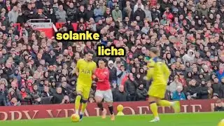 Lisandro Martinez vs Solanke and Tottenham