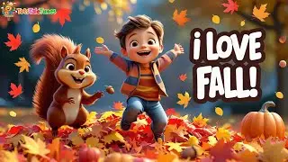 I Love Fall Song 🍁 | Autumn Leaves Song for Kids | Preschool Rhymes & Learning Songs 2025