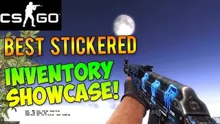 CS GO - The Most Expensive Stickered Weapon Skins Collection! (Inventory Showcase)