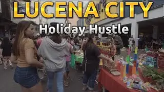 Holiday Rush | Year End Walking Tour | Lucena City Phillipines | 4K