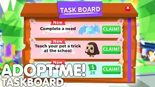 😱*REVEALED* TASK BOARD UPDATE!👀 *GET RICH FAST* ADOPT ME GET PETS WITH TASK BOARD! +INFO ROBLOX