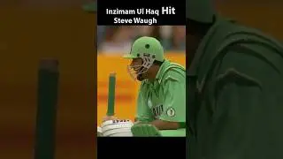 Inzimam ul Haq Six vs Steve Waugh - Analysis #cricket #cri #cricketlover #shorts #cricketanalysis