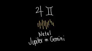 Natal Jupiter in Gemini (meaning/significance)