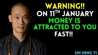 ⚠️ WARNING (VERY STRONG): On 11th January, Money Will Be Attracted to You Fast 🧲 || Shi Heng Yi