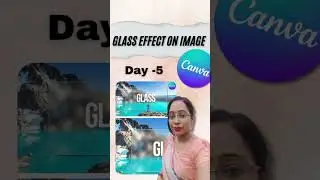 CLASSIC GLASS EFFECT ON IMAGE #canva #canvagraphicdesign #thecanvagrapher_rg #graphicdesignsoftware