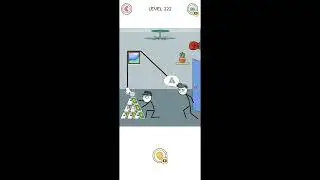 Thief Puzzle (WEEGOON) Level 222 Android Gameplay Walkthrough - Funny Stickman Brain Puzzle Game