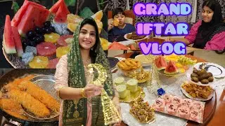 Grand Iftar Party for Family Gatherings | Iftar Table Setting Ideas | Rose Agar Agar Dessert