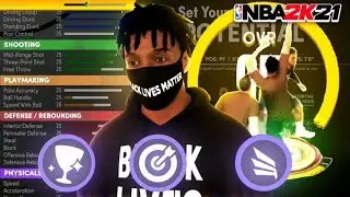 BEST CENTER BUILD ON NBA 2K21 NEXT GEN! OVERPOWERED SHOOTING PAINT BEAST BUILD!