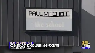 Paul Mitchell School nail, cosmetology programs suspended