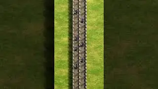 Archers Protect the Wall (AoE2) #Shorts