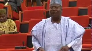 Distinguished Senator Dr. Ahmad Lawan.