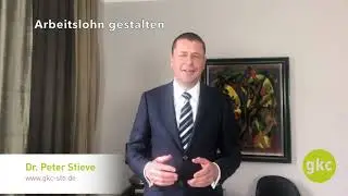 Arbeitslohn gestalten