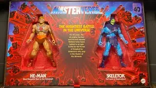 Masters Of The Universe SDCC He-Man & Skeletor 2 Pack !!!