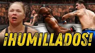 5 Peleadores Arrogantes que Fueron HUMILLADOS Frente al Mundo