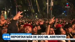 La CDMX inaugura el 2026 con la fiesta electrónica más grande de mundo | Noticias con Francisco Zea