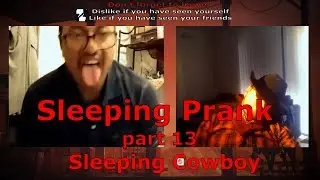 13 People React To  Sleeping Cowboy Prank