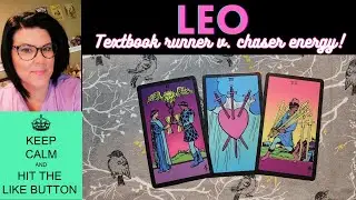 ♌️LEO: 🏃&zwj;♀️❤️🏃Textbook runner v. chaser energy!🏃❤️🏃&zwj;♀️