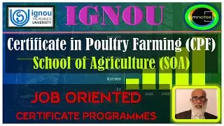 IGNOU |Certificate in Poultry Farming |CPF|ഗൃഹപക്ഷിജാലം| വളര്&zwj;ത്തുപക്ഷികള്&zwj;|op - High-Paying  Course