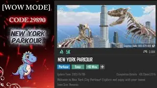 NEW YORK PARKOUR 🦖|| WOW MODE CODE 29890 ||#BGMI #BATTLEGROUNDSMOBILEINDIA #PARKOUR #GAMING 