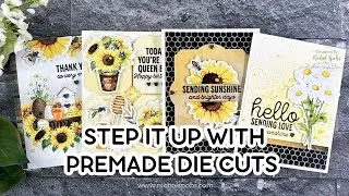 Step It Up With Premade Die Cuts (Simon Says Stamp September 2023 Card Kit)