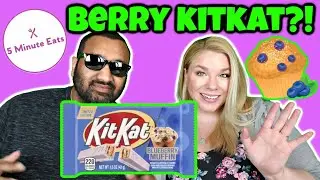 Kit Kat Blueberry Muffin Review