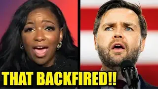 JD Vance Picks a Fight with Jasmine Crockett... REGRETS It Immediately